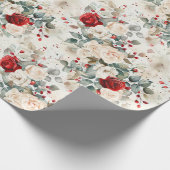 Papier Cadeau Cozy Vintage Christmas Pattern (Coin)