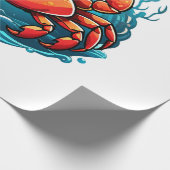 Papier Cadeau crabe-drole (Coin)