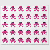 Papier Cadeau Crâne (Plat)