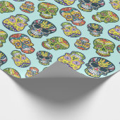 Papier Cadeau Crâne (Coin)