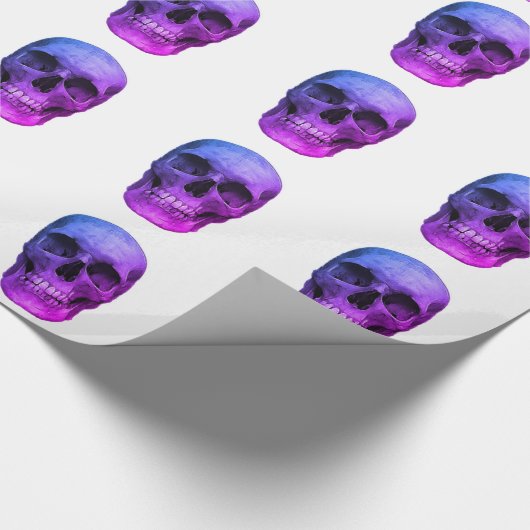 Papier Cadeau Crâne (Coin)