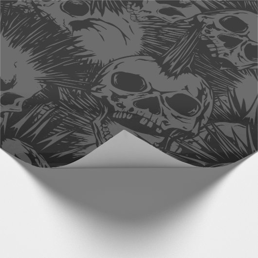 Papier Cadeau crâne (Coin)
