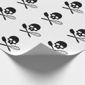 Papier Cadeau Crâne de boulanger (Coin)