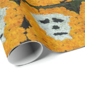 Papier Cadeau Crâne de maman (Coin rond)