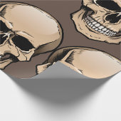 Papier Cadeau Crâne humain