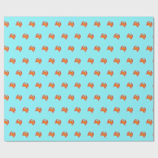 Papier Cadeau Crâne rouge chaud orange simple propre frais (Plat)