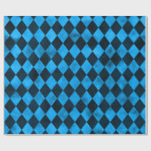 Papier Cadeau Crânes bleues et séries tournesol 13 (Plat)