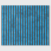 Papier Cadeau Crânes bleus et série tournesol Design 11 (Plat)