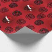 Papier Cadeau Crânes de Sucre (Coin)