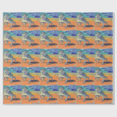 Papier Cadeau Crapaud corné du Texas (Plat)