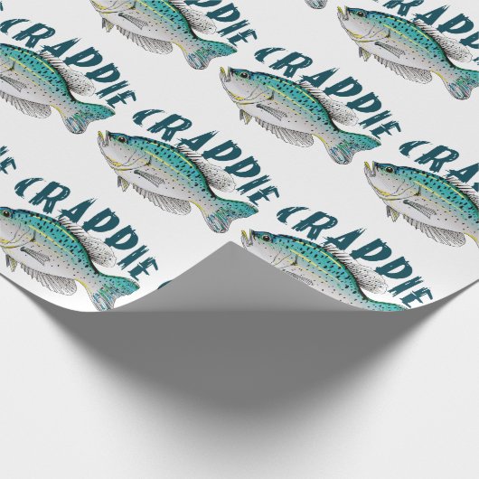 Papier Cadeau Crappie (Coin)
