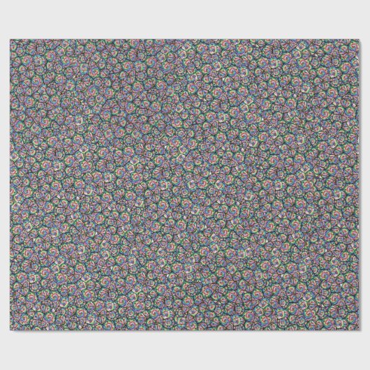 Papier Cadeau Cravate arc en ciel (Plat)