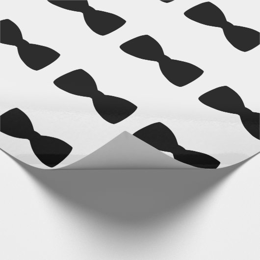 Papier Cadeau Cravate d'arc (Coin)