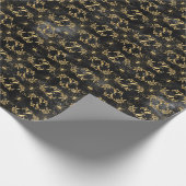 Papier Cadeau CrawSpider Floral Halloween Motif (Coin)