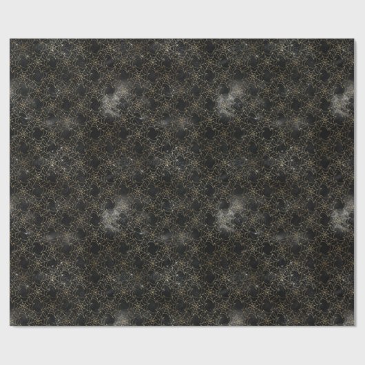 Papier Cadeau CrawSpider Web Halloween Motif (Plat)