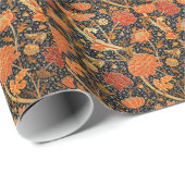 Papier Cadeau Cray, un motif de William Morris, Wrapping Paper (Coin rond)