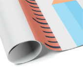 Papier Cadeau Crayon de mesure (Coin rond)