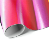 Papier Cadeau Crayons colorés (Coin rond)