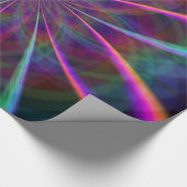 Papier Cadeau Crazy Rainbow Flower Two (Coin)