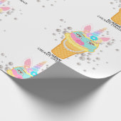 Papier Cadeau Creamy Dreamies Birthday Wrapping Paper (Coin)