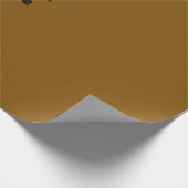 Papier Cadeau Create Your Own Brown (Coin)