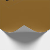 Papier Cadeau Create Your Own Brown (Coin)