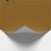 Papier Cadeau Create Your Own Brown (Coin)