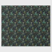 Papier Cadeau Create Your Own Candle Lit Goblin Owls Nest (Plat)