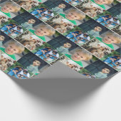 Papier Cadeau Create Your Own Photo Collage (Coin)