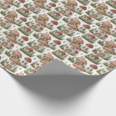 Papier Cadeau Create Your Own Red Toadstool Fairy Houses (Coin)