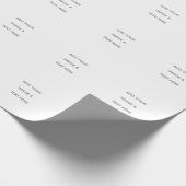 Papier Cadeau Create Your Own white  (Coin)