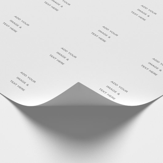 Papier Cadeau Create Your Own white (Coin)