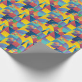 Papier Cadeau Créatif Géométrique : Couverture Vintage Abstraite (Coin)