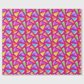 Papier Cadeau Création de motif de pastèque 9 (Plat)