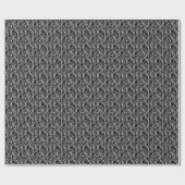 Papier Cadeau Creative Black and White Seamless Abstraction (Plat)