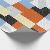 Papier Cadeau Creative geometric shapes, length pattern design (Coin)