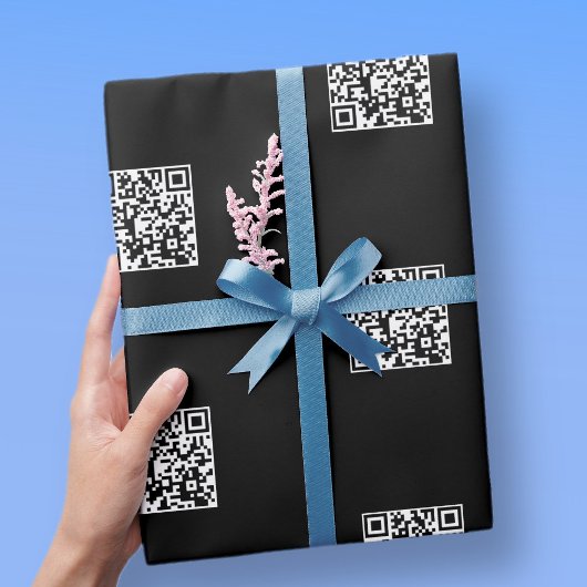 Papier Cadeau Créer instantanément du code QR avec Motif en mosa