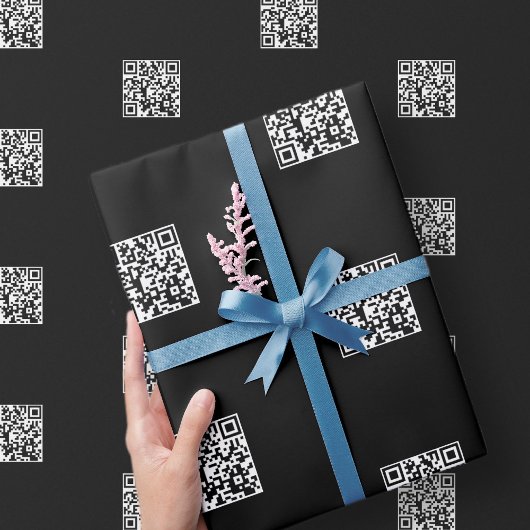 Papier Cadeau Créer instantanément du code QR avec Motif en mosa