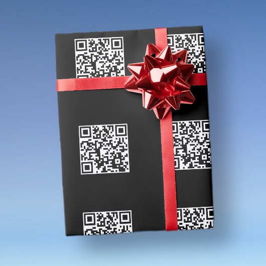 Papier Cadeau Créer instantanément un code QR avec Motif en mosa