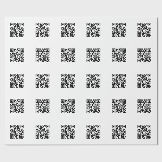 Papier Cadeau Créer instantanément un code QR avec Motif en mosa (Plat)