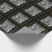 Papier Cadeau Créer un code QR d'entreprise instantanément scann (Coin)