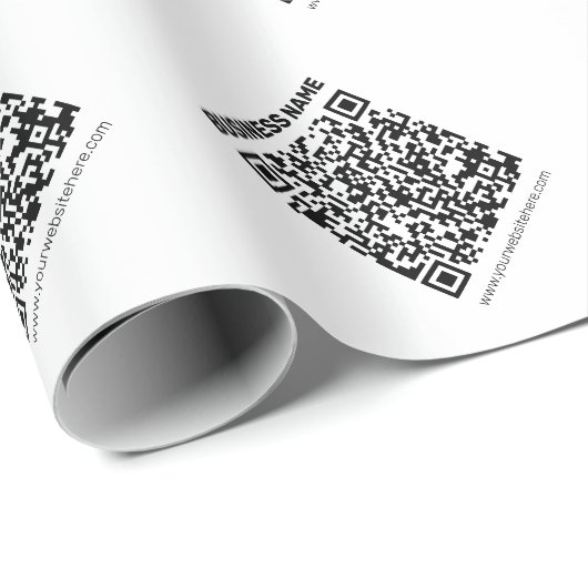 Papier Cadeau Créez instantanément un code QR pour n'importe que (Coin rond)