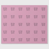 Papier Cadeau Créez le Vôtre (Plat)