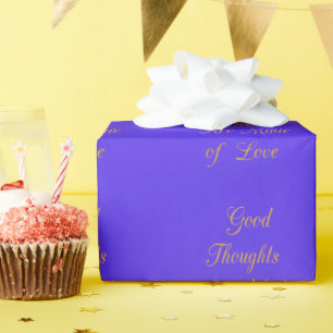 Papier Cadeau Créez Vos Propres Bonnes Pensées Avec Amour