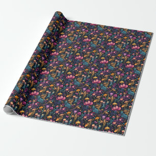 Papier Cadeau Créez Vos Propres Fleurs Magiques Floral Multicolo