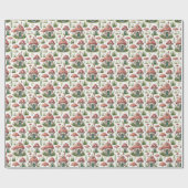 Papier Cadeau Créez vos propres maisons de fées Fly Agaric (Plat)