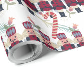 Papier Cadeau Créez vos propres soldats rouges (Coin rond)