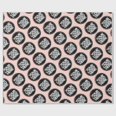 Papier Cadeau Créez votre propre Arrière - plan de logos répétit (Plat)