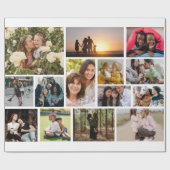 Papier Cadeau Créez votre propre collection de 14 photos (Plat)