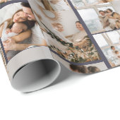 Papier Cadeau Créez votre propre collection de 7 photos (Coin rond)